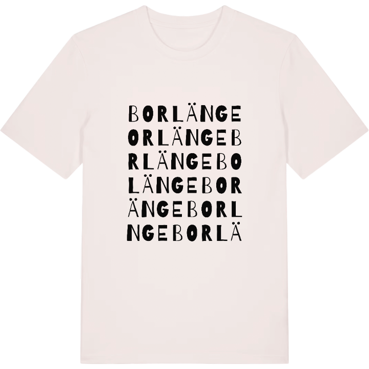 Borlänge ordlek t-shirt – t-shirt från PinShirt