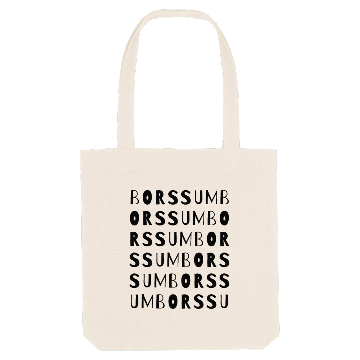 Borssum ordlek tygkasse – tygkasse från PinShirt