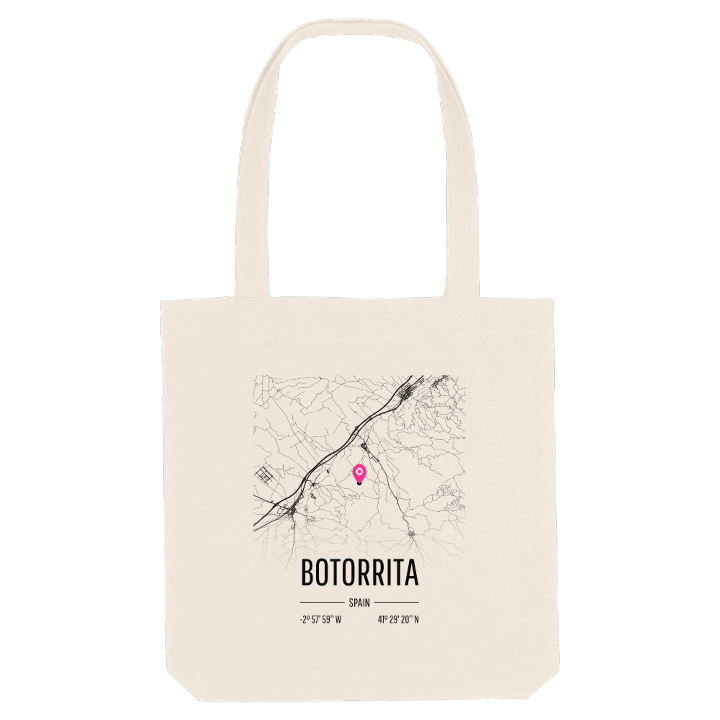 Botorrita karta tygkasse – tygkasse från PinShirt