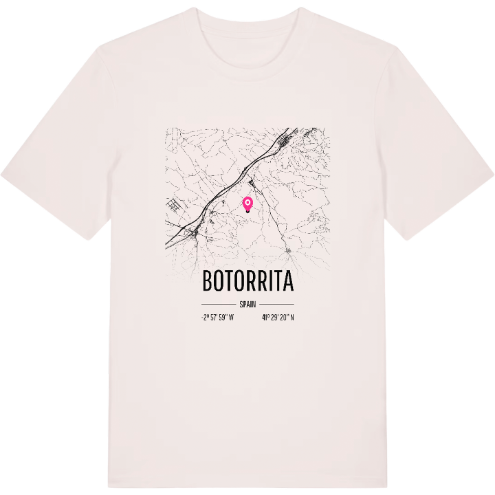 Botorrita karta t-shirt – t-shirt från PinShirt