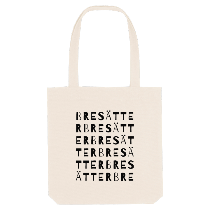 Bresätter ordlek tygkasse – tygkasse från PinShirt