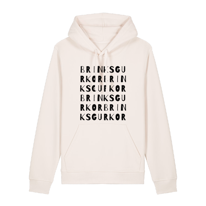 Brinks Gurkor ordlek hoodie – hoodie från PinShirt