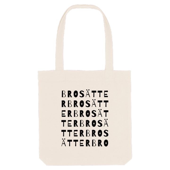 Brosätter ordlek tygkasse – tygkasse från PinShirt