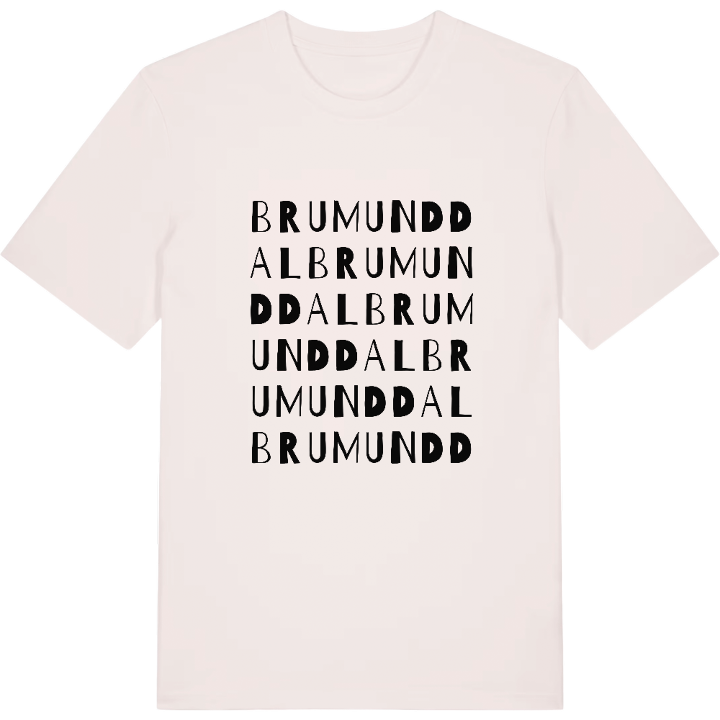 Brumunddal ordlek t-shirt – t-shirt från PinShirt