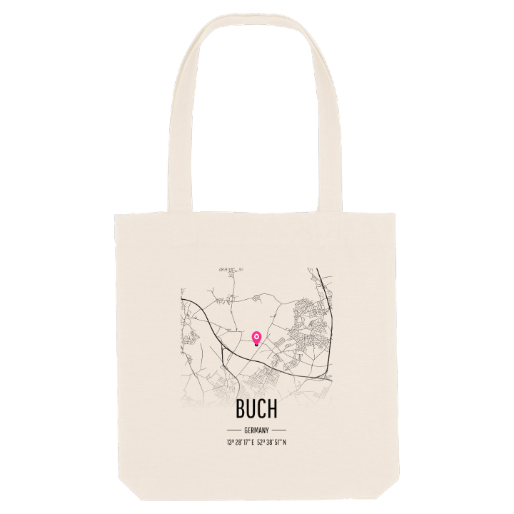 Buch karta tygkasse – tygkasse från PinShirt