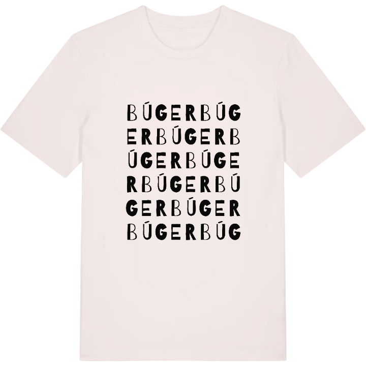 Búger ordlek t-shirt – t-shirt från PinShirt