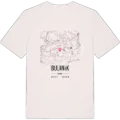 Bulanık karta t-shirt