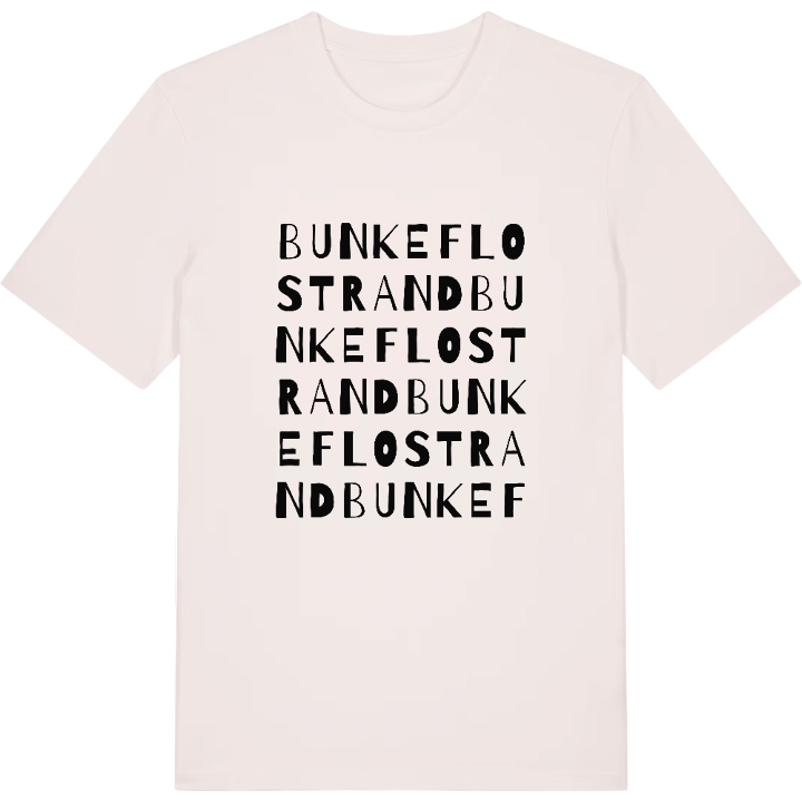Bunkeflostrand ordlek t-shirt – t-shirt från PinShirt