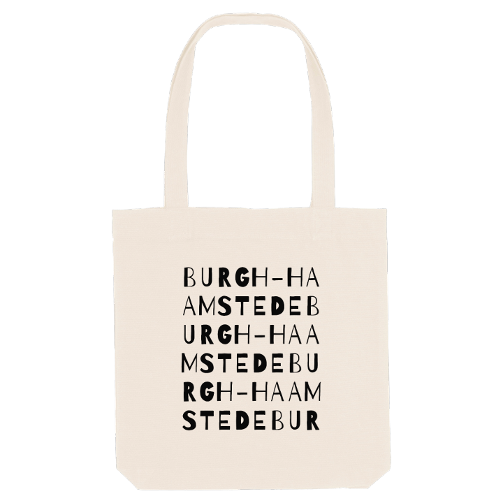Burgh-Haamstede ordlek tygkasse – tygkasse från PinShirt
