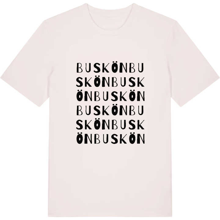 Buskön ordlek t-shirt – t-shirt från PinShirt