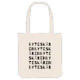 Byteskären ordlek tygkasse