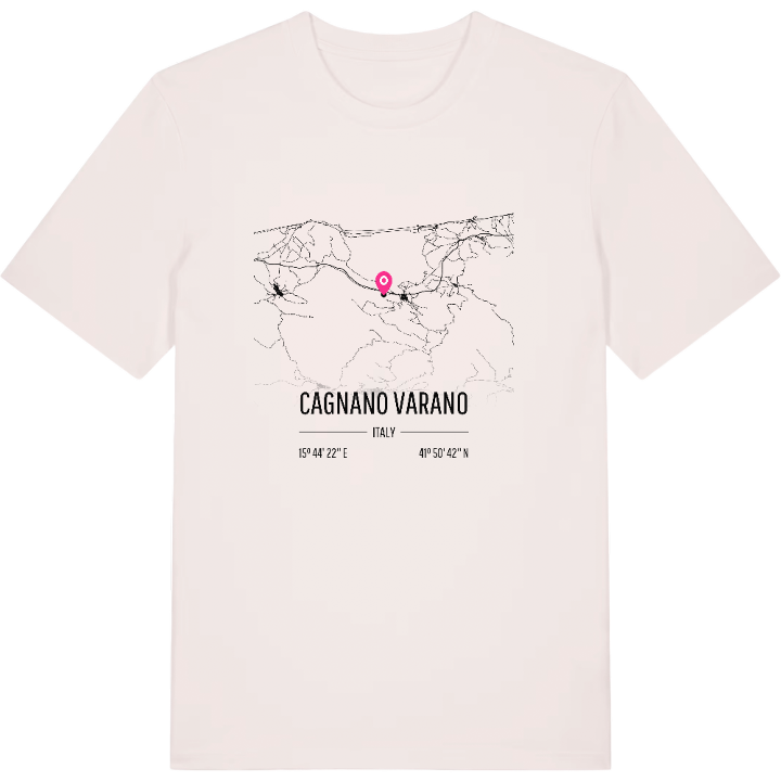 Cagnano Varano karta t-shirt – t-shirt från PinShirt