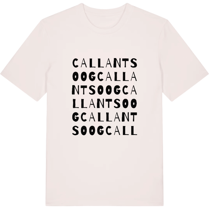 Callantsoog ordlek t-shirt – t-shirt från PinShirt