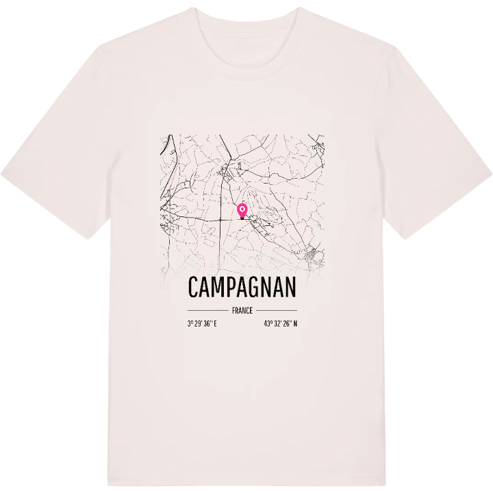 Campagnan karta t-shirt – t-shirt från PinShirt