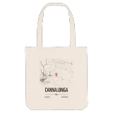Cannalonga karta tygkasse