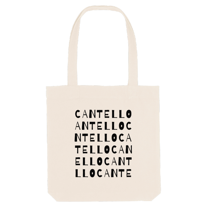 Cantello ordlek tygkasse – tygkasse från PinShirt