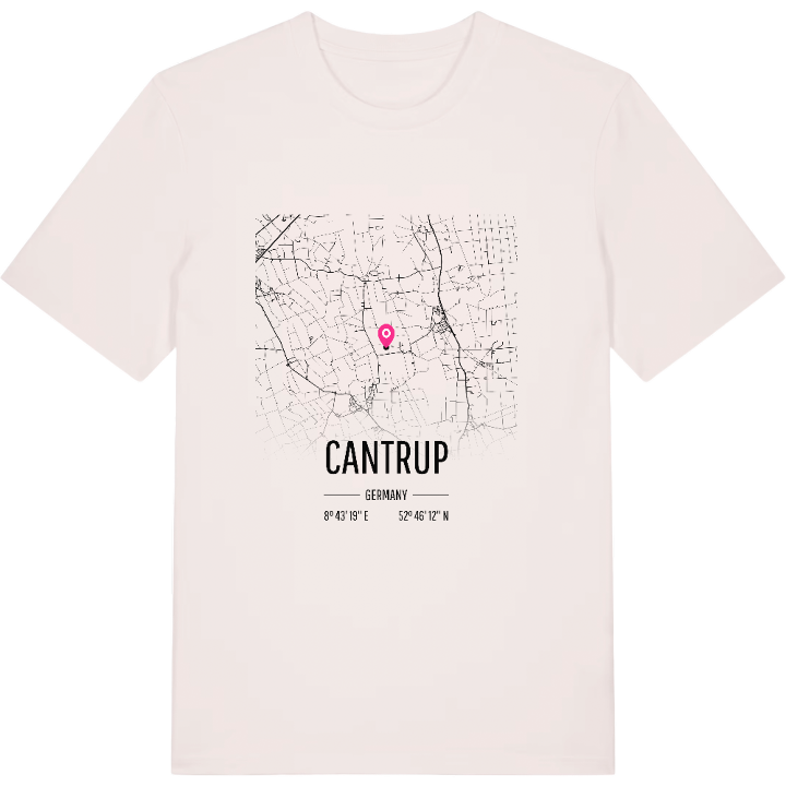 Cantrup karta t-shirt – t-shirt från PinShirt