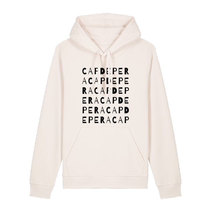 Capdepera ordlek hoodie – hoodie från PinShirt