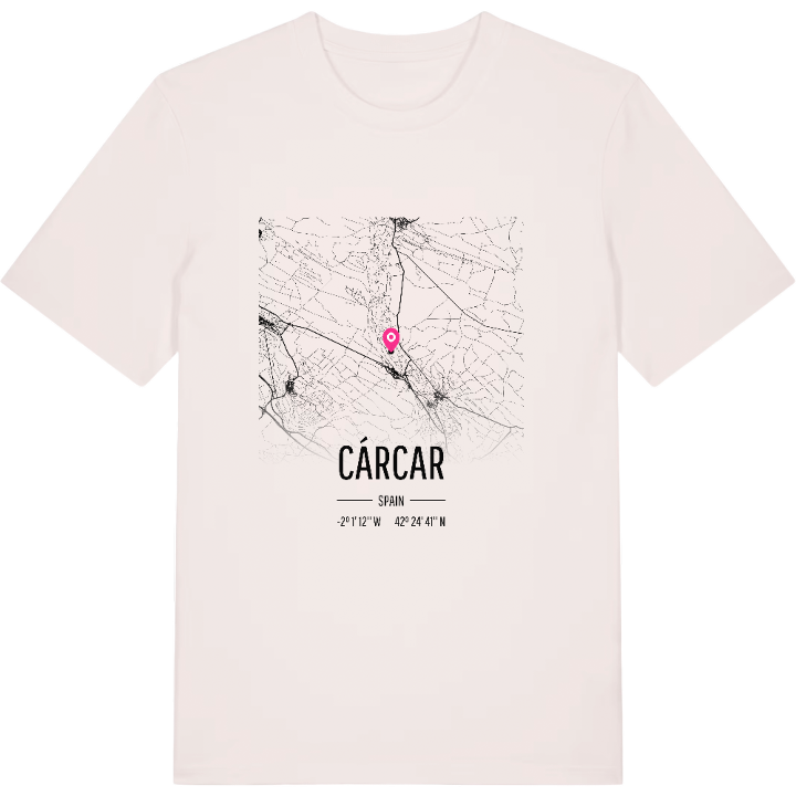 Cárcar karta t-shirt – t-shirt från PinShirt