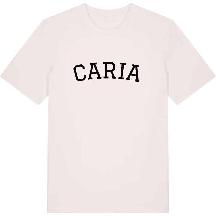 Caria böjd t-shirt – t-shirt från PinShirt