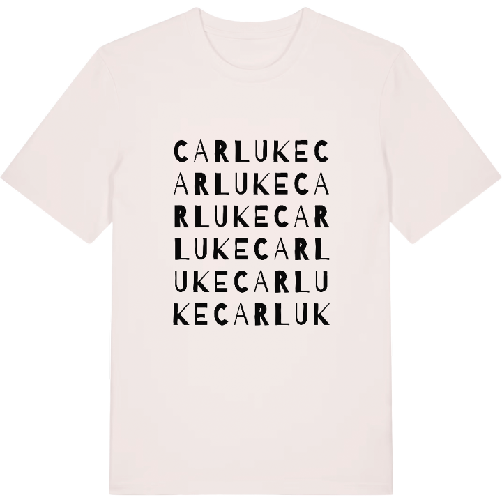 Carluke ordlek t-shirt – t-shirt från PinShirt