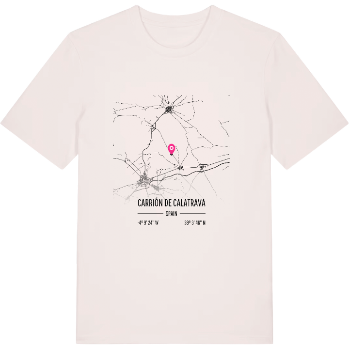 Carrión de Calatrava karta t-shirt – t-shirt från PinShirt