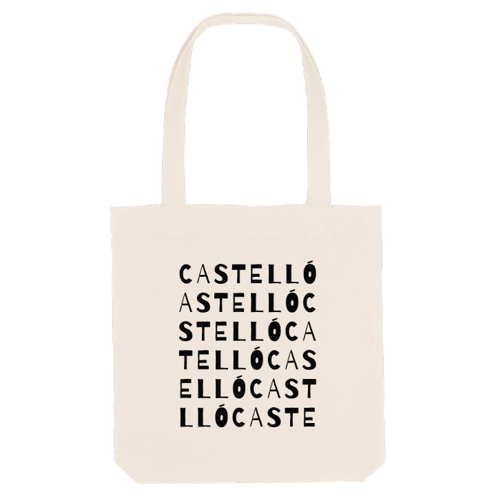 Castelló ordlek tygkasse – tygkasse från PinShirt