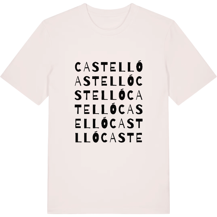 Castelló ordlek t-shirt – t-shirt från PinShirt