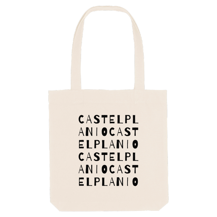 Castelplanio ordlek tygkasse – tygkasse från PinShirt
