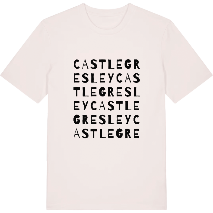 Castle Gresley ordlek t-shirt – t-shirt från PinShirt