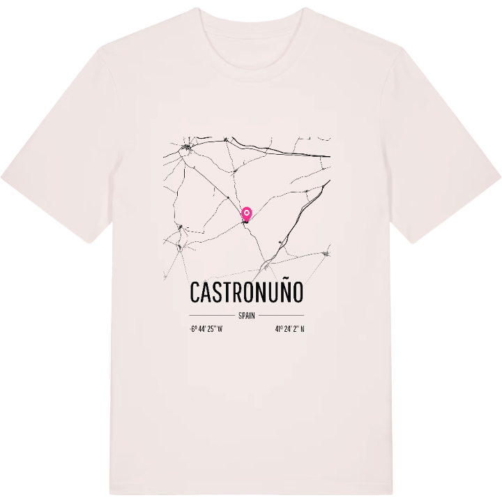 Castronuño karta t-shirt – t-shirt från PinShirt