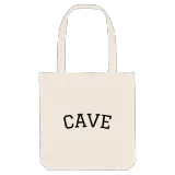 Cave böjd tygkasse
