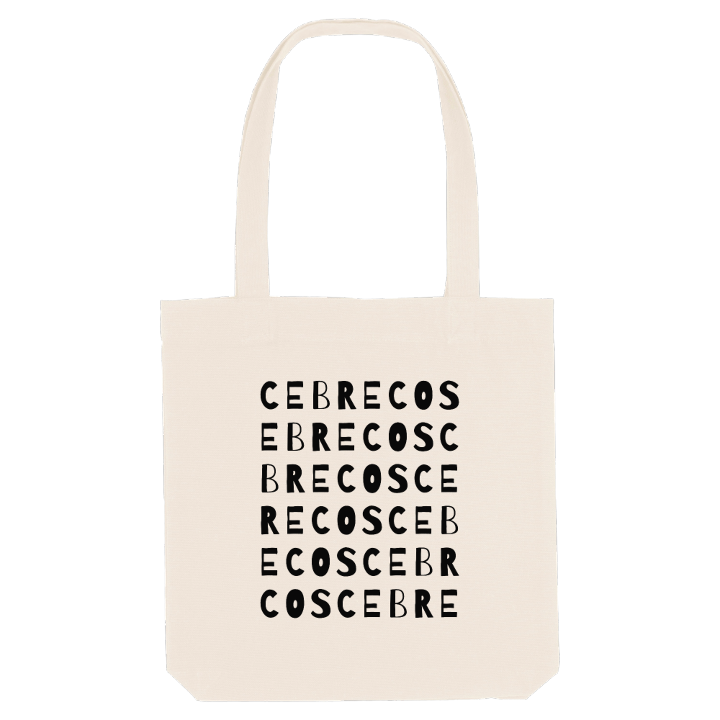 Cebrecos ordlek tygkasse – tygkasse från PinShirt