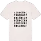 Cerdeño ordlek t-shirt