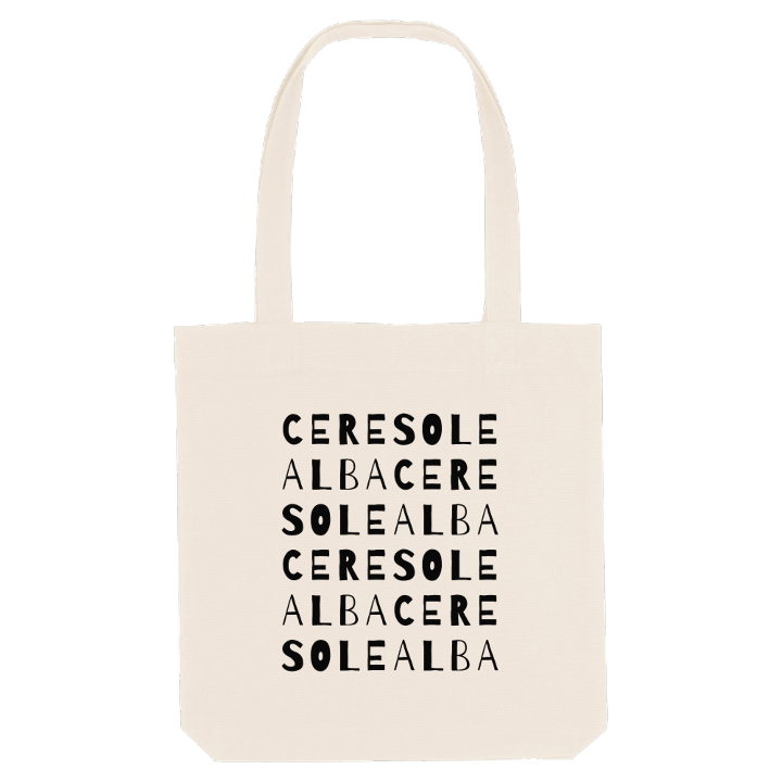 Ceresole Alba ordlek tygkasse – tygkasse från PinShirt