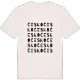 Česko ordlek t-shirt