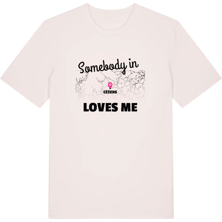 Någon i Cézens älskar mig t-shirt – t-shirt från PinShirt