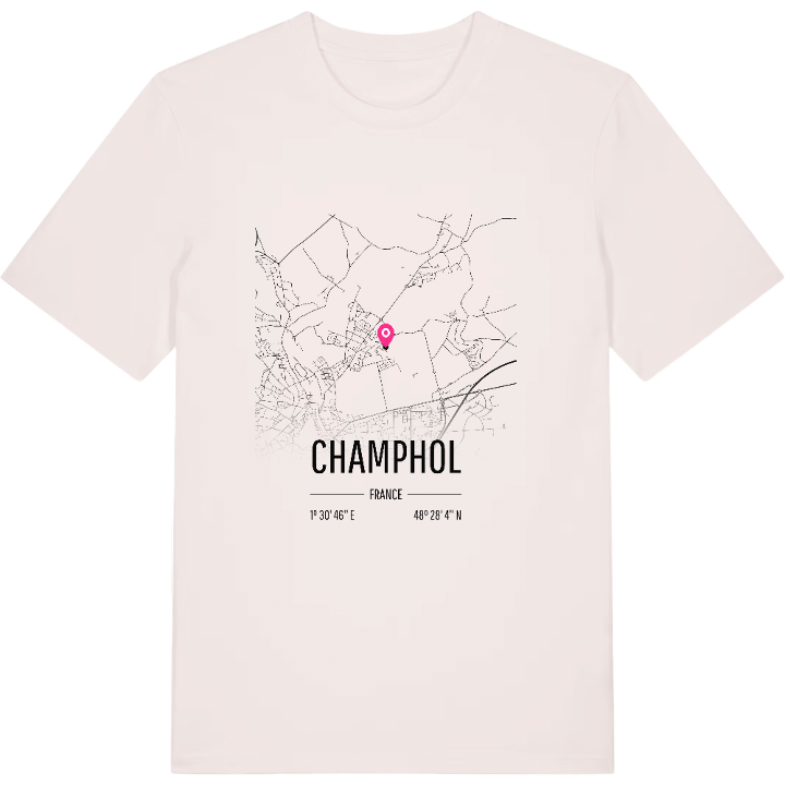 Champhol karta t-shirt – t-shirt från PinShirt
