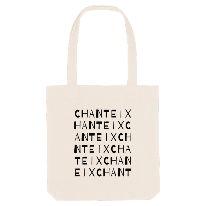 Chanteix ordlek tygkasse – tygkasse från PinShirt