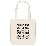 Chantesse ordlek tygkasse