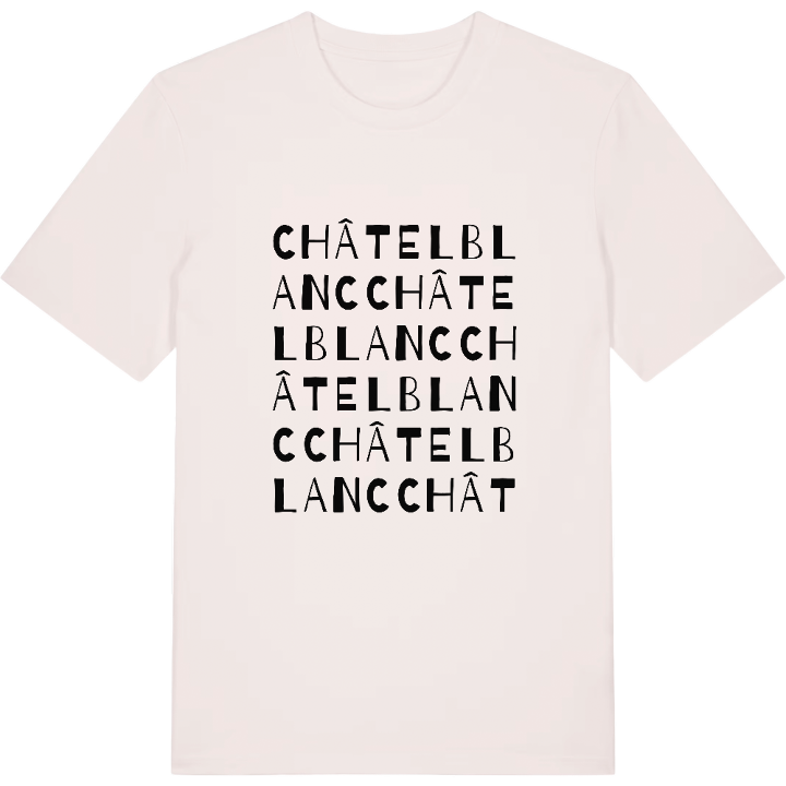 Châtelblanc ordlek t-shirt – t-shirt från PinShirt