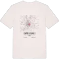 Châtellerault karta t-shirt