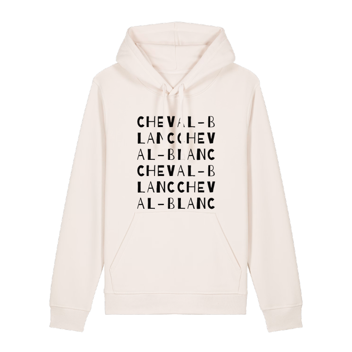 Cheval-Blanc ordlek hoodie – hoodie från PinShirt