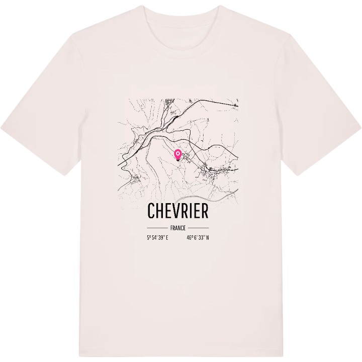 Chevrier karta t-shirt – t-shirt från PinShirt