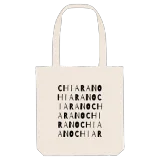 Chiarano ordlek tygkasse