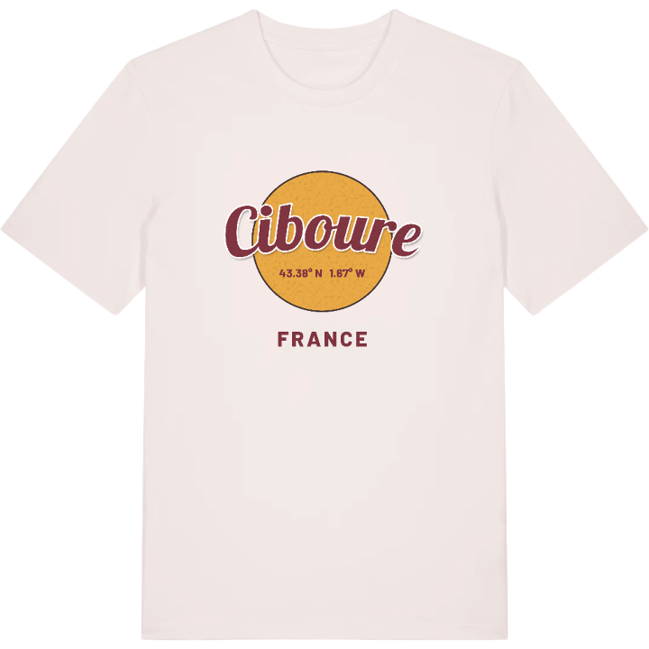 Ciboure cirkel t-shirt – t-shirt från PinShirt