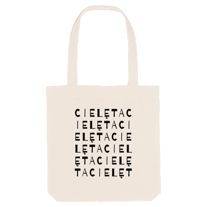 Cielęta ordlek tygkasse – tygkasse från PinShirt