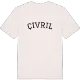 Çivril böjd t-shirt