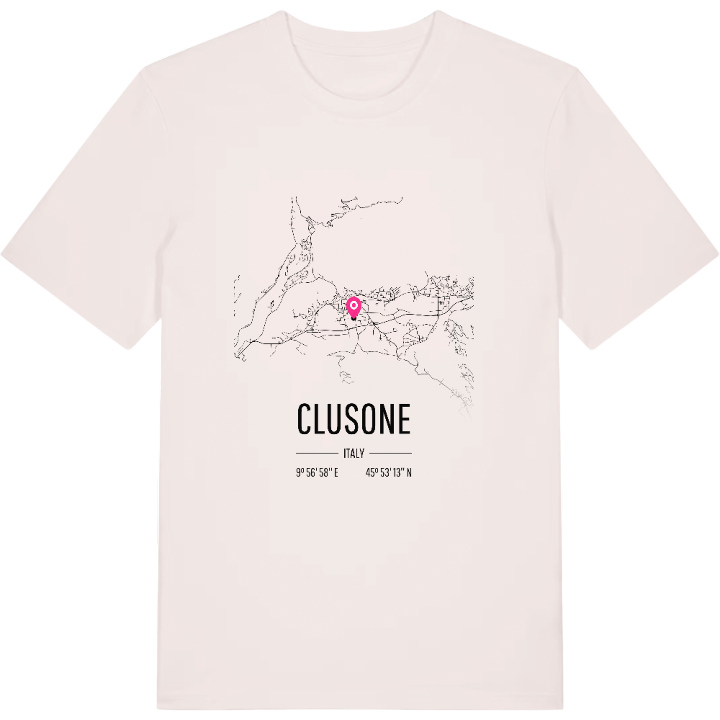 Clusone karta t-shirt – t-shirt från PinShirt