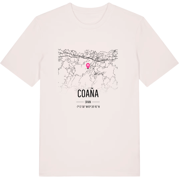 Coaña karta t-shirt – t-shirt från PinShirt